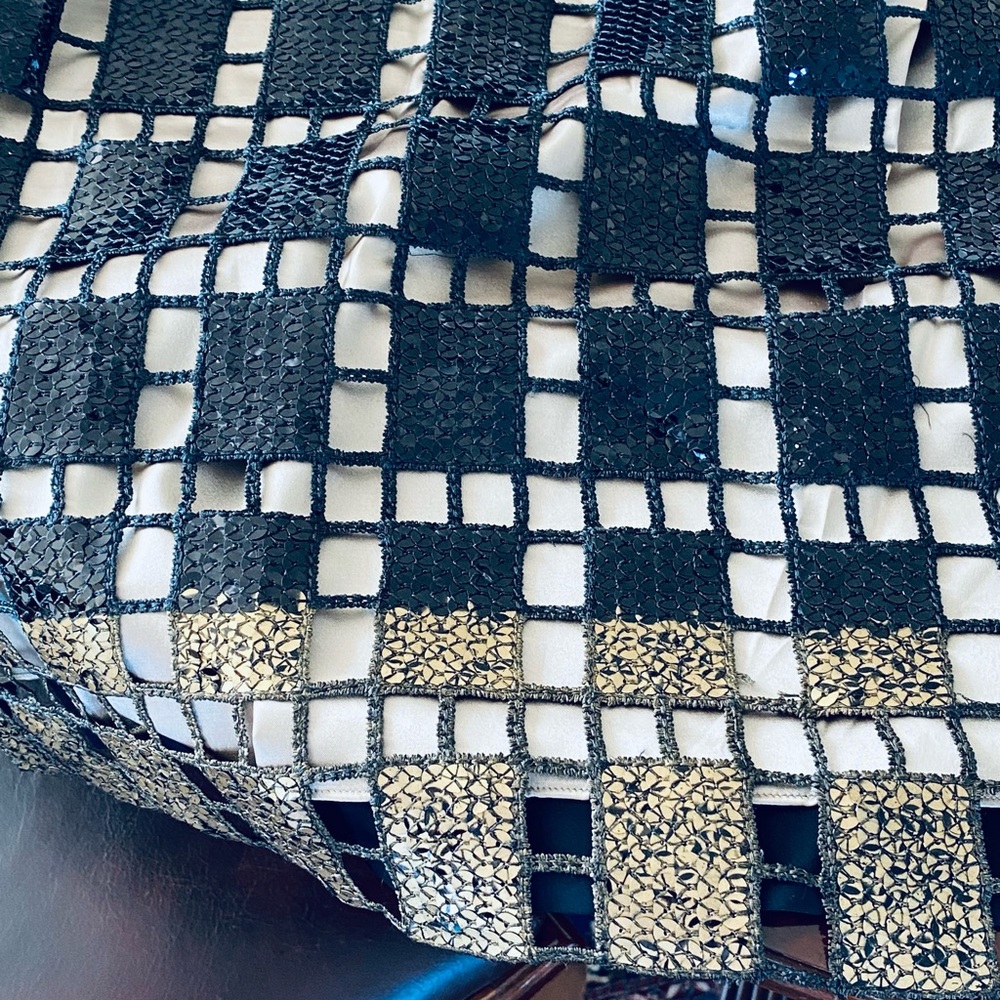 Ready to party in this most beautiful sequence cocktail dress